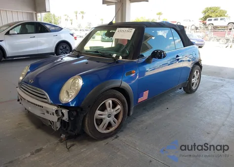 2006 Mini Cooper из США, поврежденный, VIN WMWRF33586TG15482
